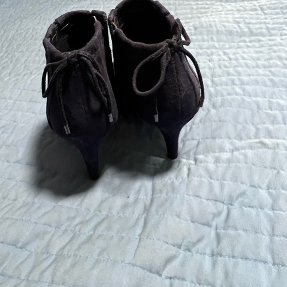 Blue Suede booties 8 - Picture 3 of 3